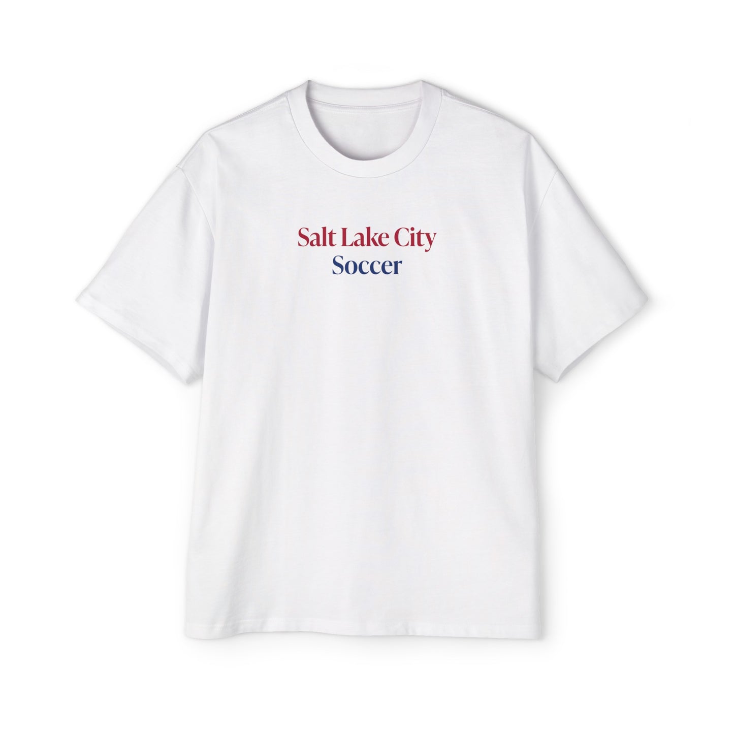 Salt Lake City Soccer Oversized T-Shirt - White