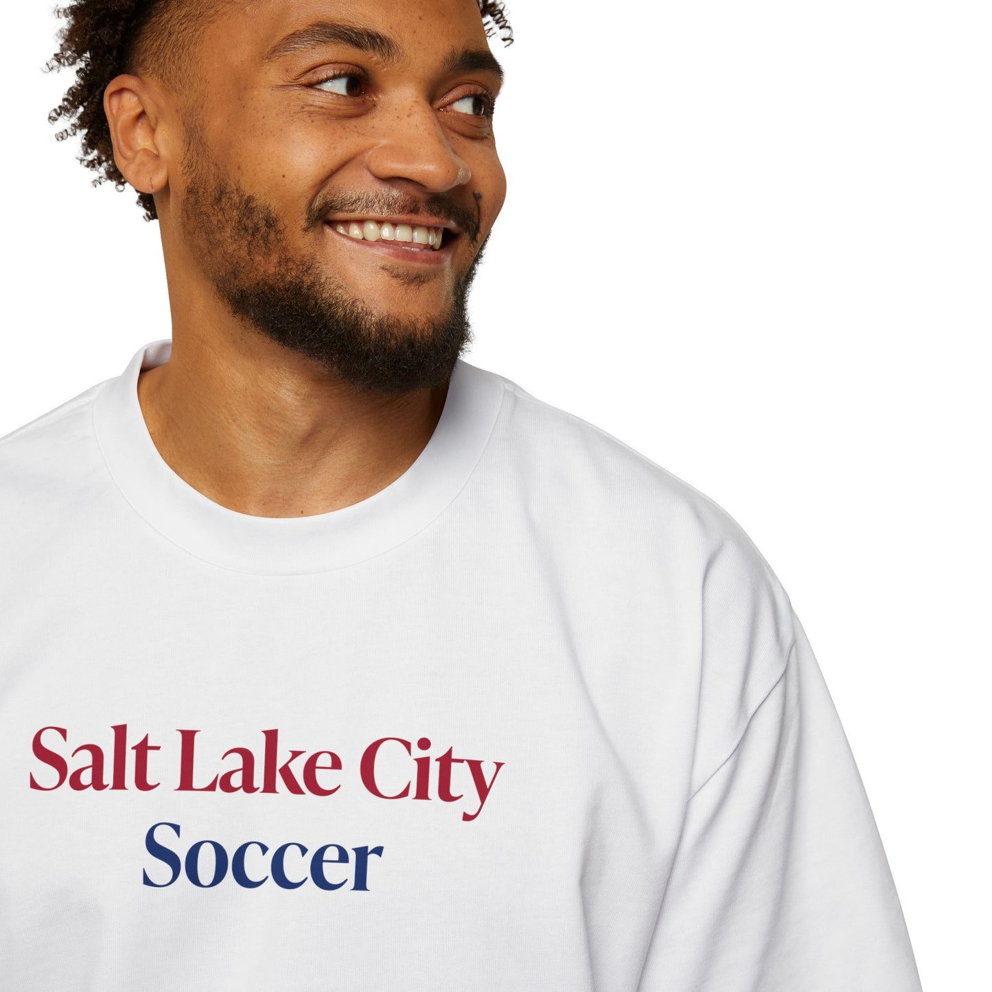 Salt Lake City Soccer Oversized T-Shirt - White