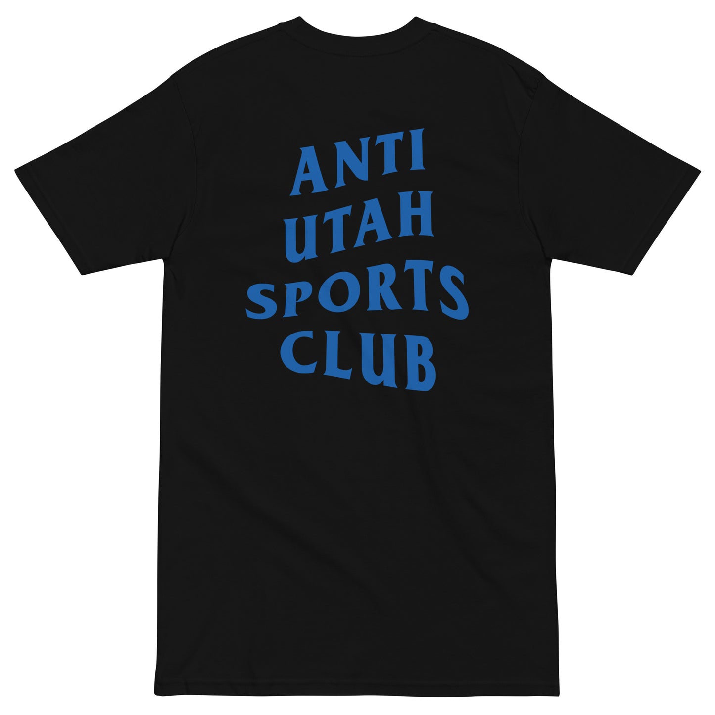 Anti Utah Sports Club T-Shirt - Black