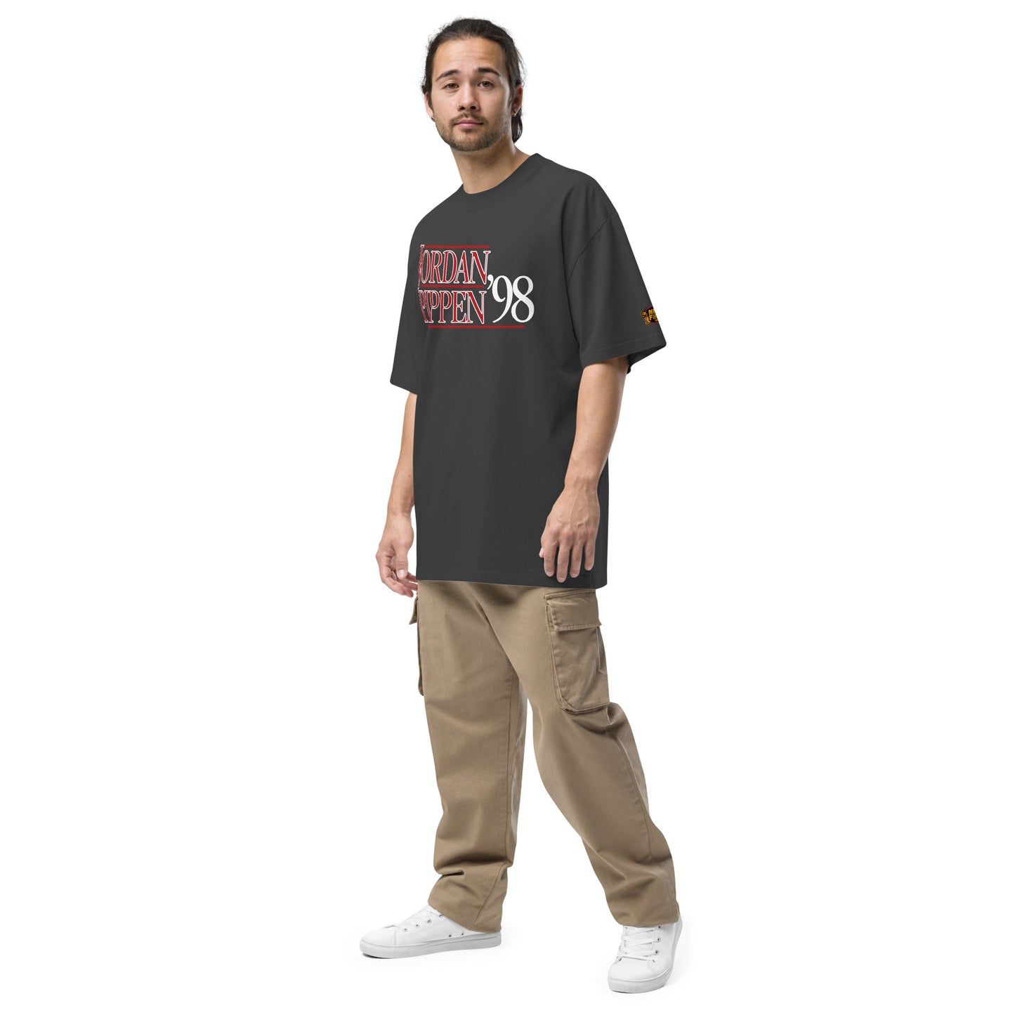 He Pushed Off Oversized T-Shirt