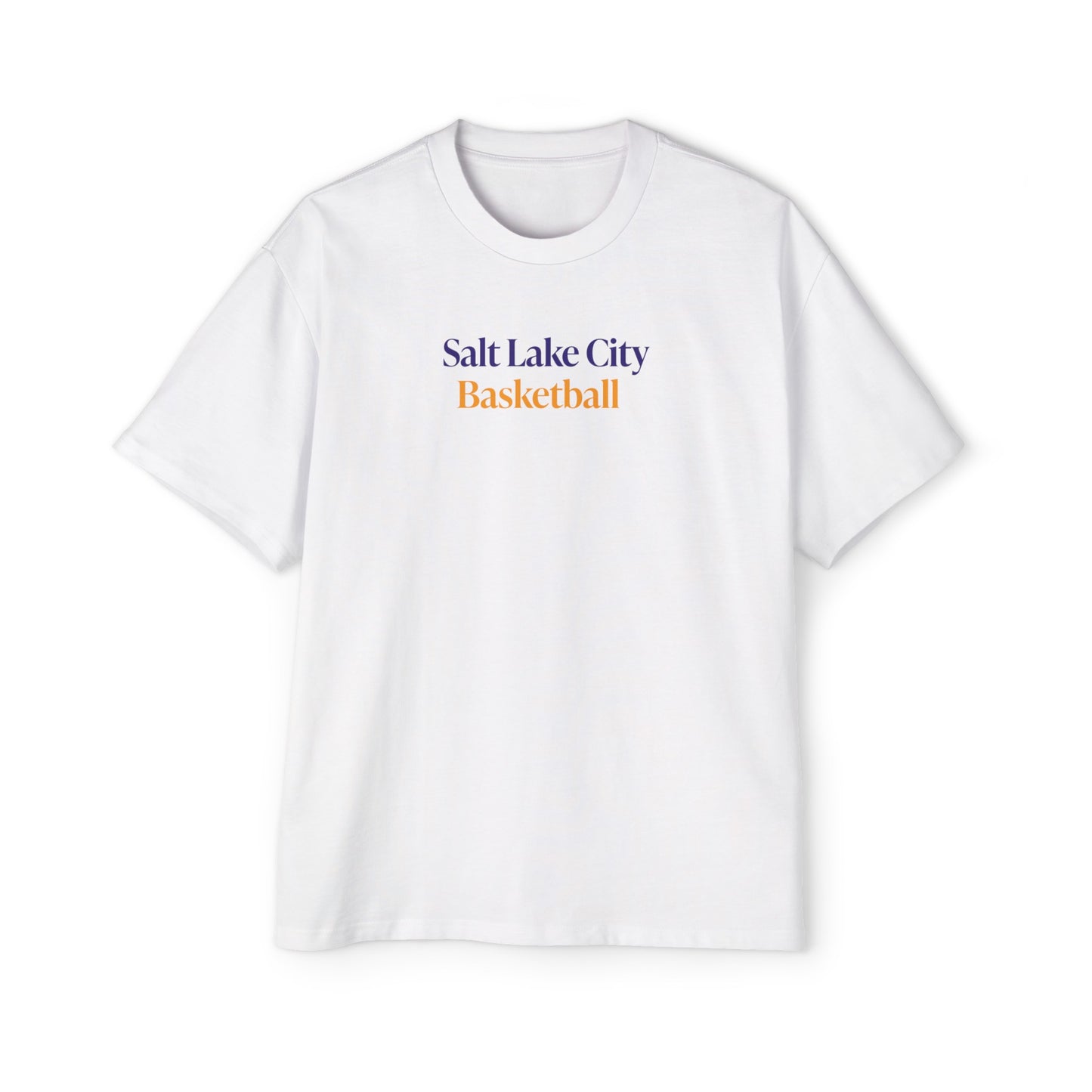 Salt Lake City Basketball Oversized T-Shirt - Primary Colors #1