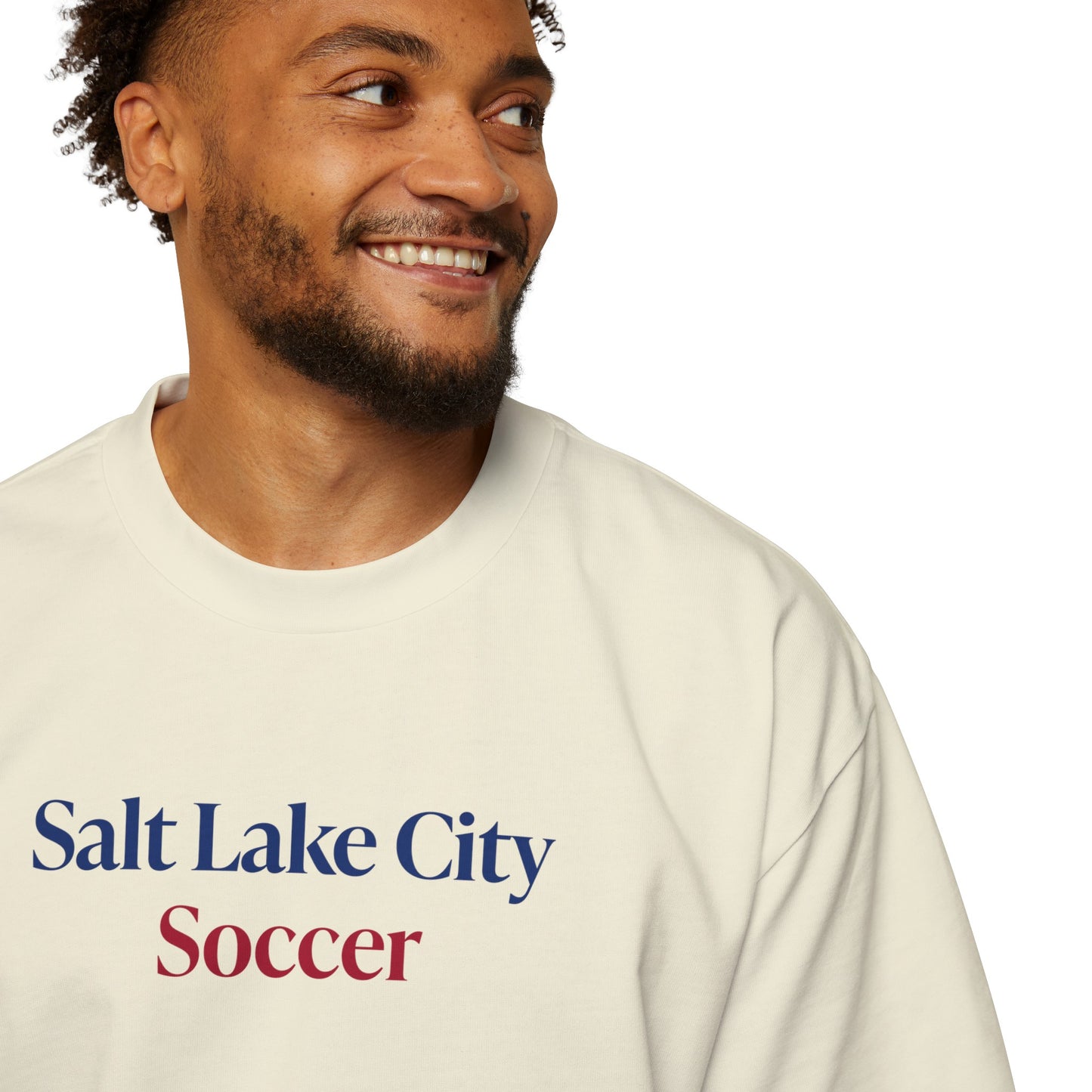 Salt Lake City Soccer Oversized T-Shirt - Yellow