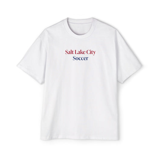 Salt Lake City Soccer Oversized T-Shirt - White