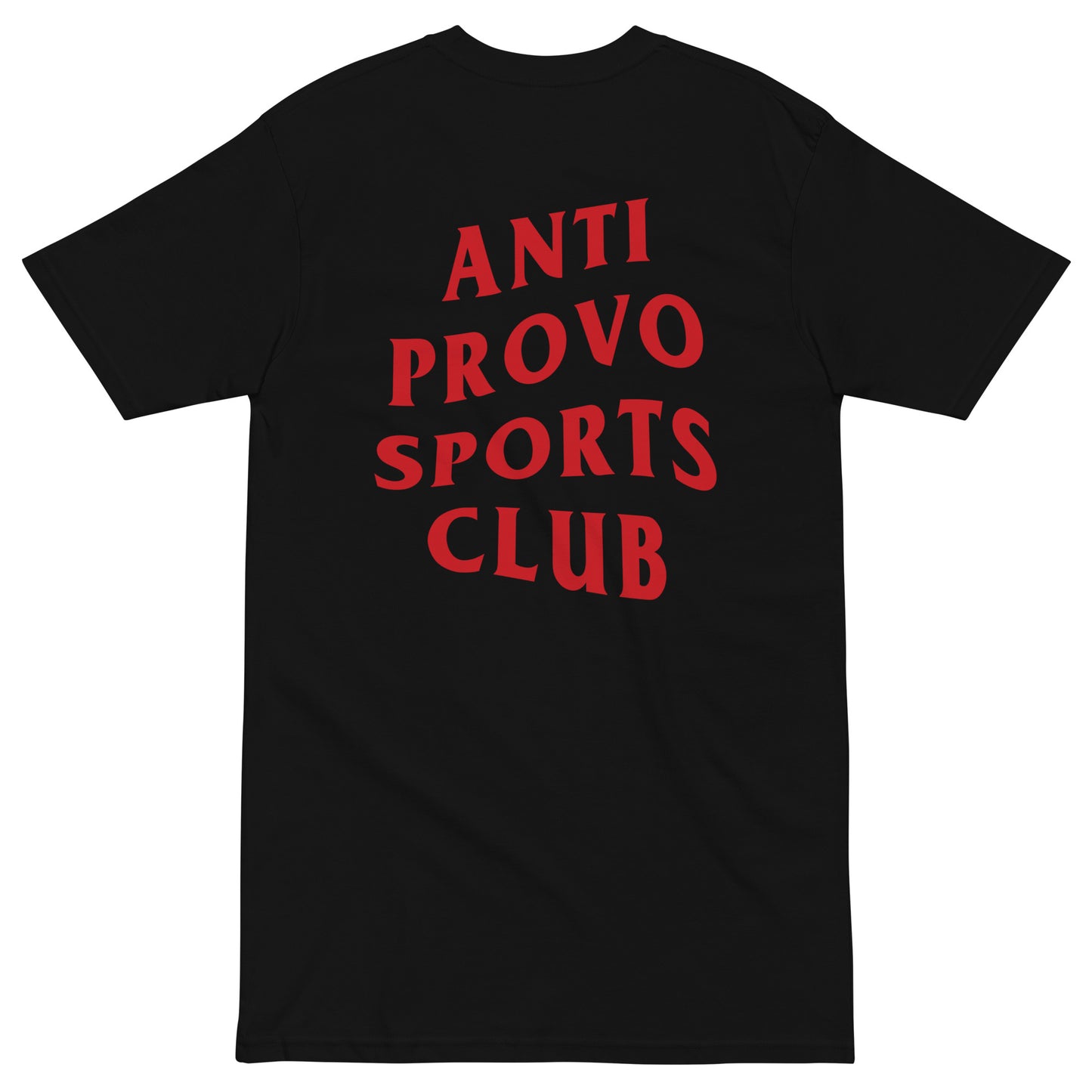 Anti Provo Sports Club T-Shirt - Black
