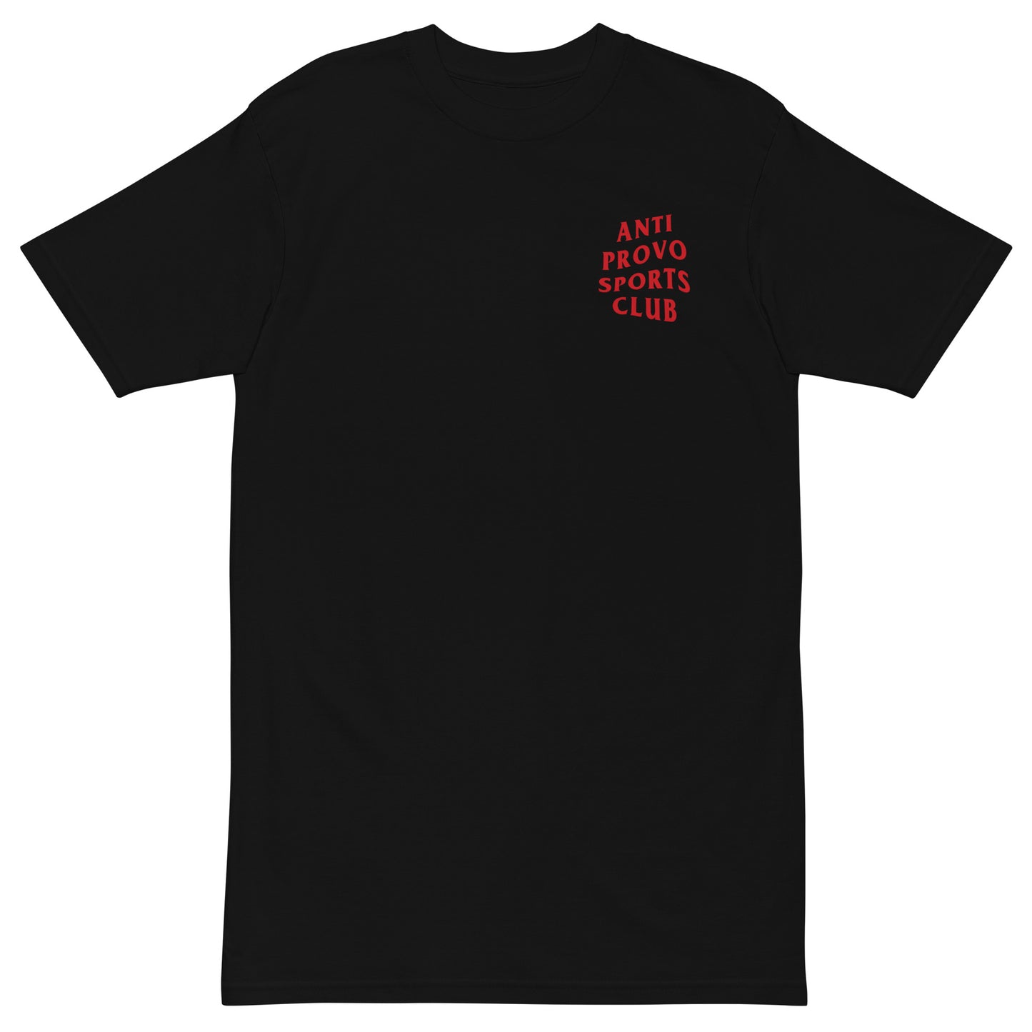 Anti Provo Sports Club T-Shirt - Black